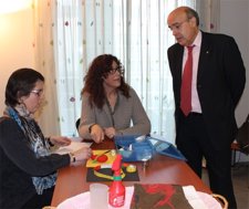 El Conseller De Salud, Boi Ruiz, Visita La Once