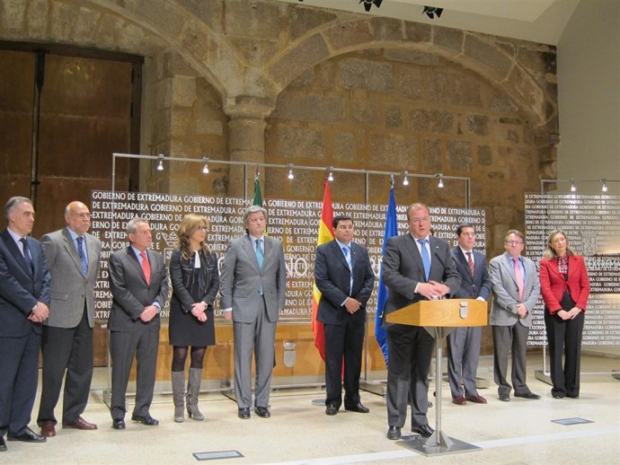 Monago En Rueda De Prensa
