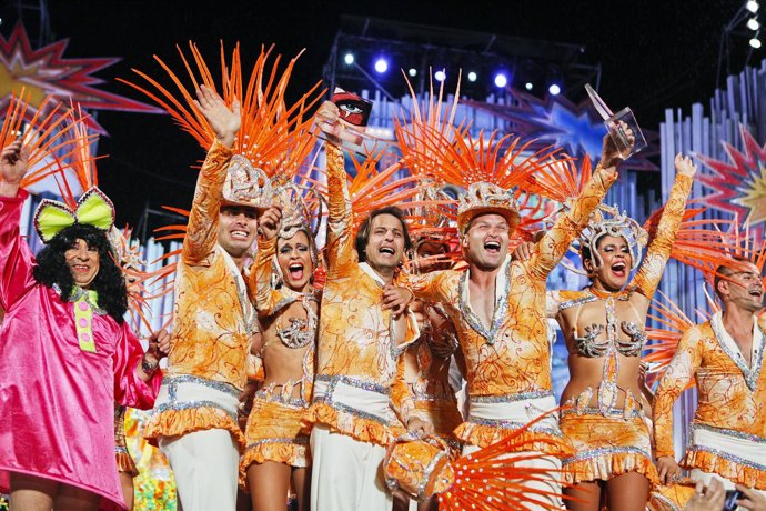 Comparsa Aragüimé, Ganadora Del Carnaval Del Cómic De Las Palmas De Gran Canaria