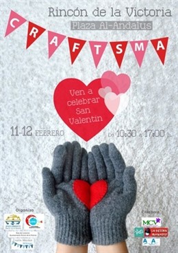 Cartel De La Muestra De Emprendedores Crafts Market Málaga