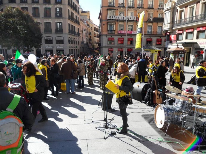 Concentración Amnistía Interanacional Madrid