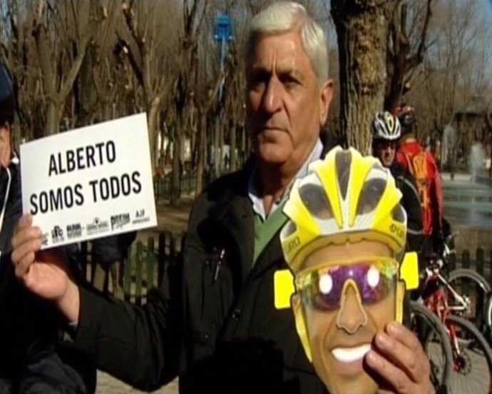 Marcha En Apoyo A Contador