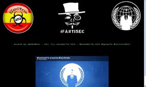 'Hackeo' De La Web Del PP De Foz (Lugo) Por Anoymous