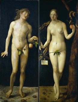 'Adán' y 'Eva' de Durero