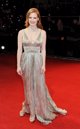 Jessica Chastain en los premios BAFTA