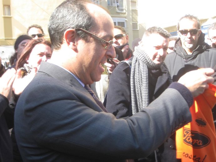 Juan Bouza, Delegado De Empleo De La Junta En Cádiz