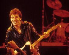 El cantante Bruce Springsteen en 1978