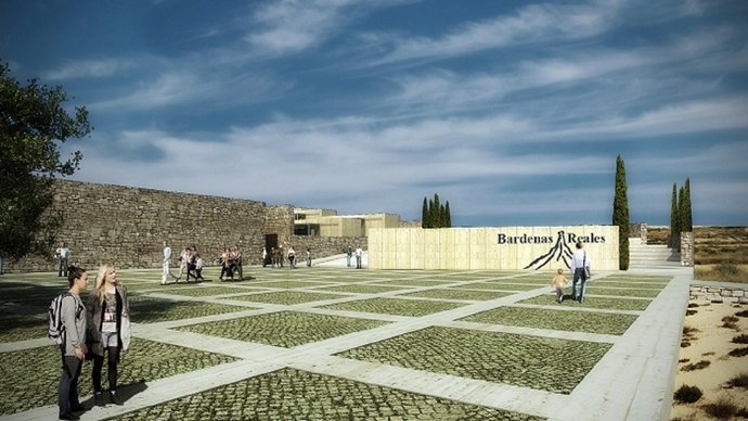 Recreación Del Centro De Educación Ambiental De Bardenas Reales.