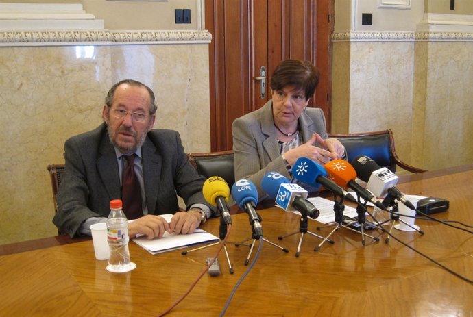 La Consejera Andaluza De Obras Públicas Y Vivienda, Josefina Cruz