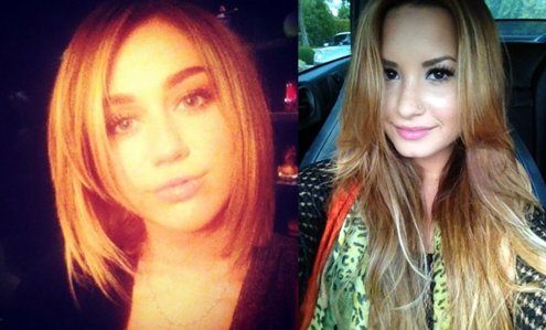 Montaje Miley Cyrus Y Demi Lovato