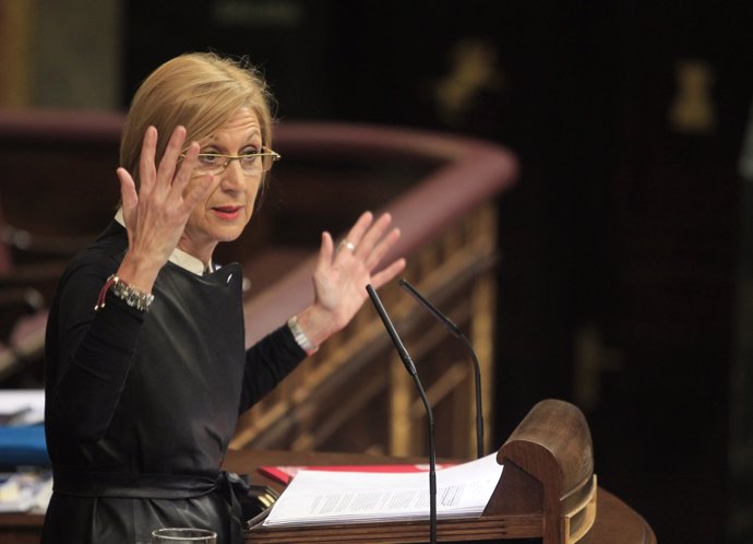 Rosa Díez, En El Congreso De Los Diputados