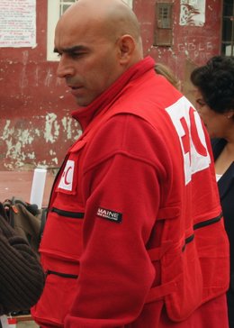 Antonio Carabante, Delegado Navarro De Cruz Roja.