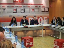 López Preside La Reunión De La Ejecutiva Del PSCL