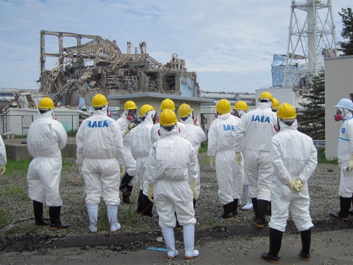 Inspectores De La AEIA Visitan Fukushima