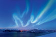 Aurora boreal en Noruega