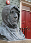 Busto de Amunsen en Tromso