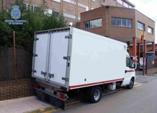 Vehículo usado en los atracos