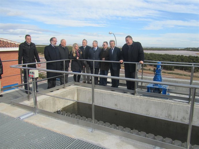 Inauguración Del Ciclo Terciario De La Depuradora De La Unión