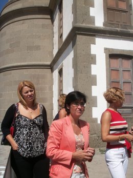 La Portavoz Del PSOE En Gran Canaria, Carolina Darias