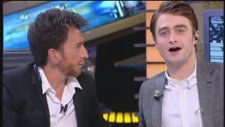 El Actor Daniel Radcliffe Junto A Pablo Motos En 'El Hormiguero'. 