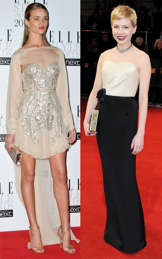 Montaje De Rosie Huntington-Whiteley Y Michelle Williams 