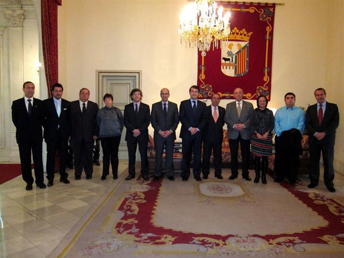 Alcaldes Firmantes Del Protocolo Con Javier Iglesias