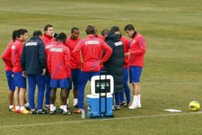 Entrenamiento Del Atlético De Madrid