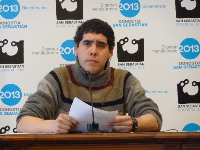 Axier Jaka, Concejal De Bildu Del Ayuntamiento De San Sebastián