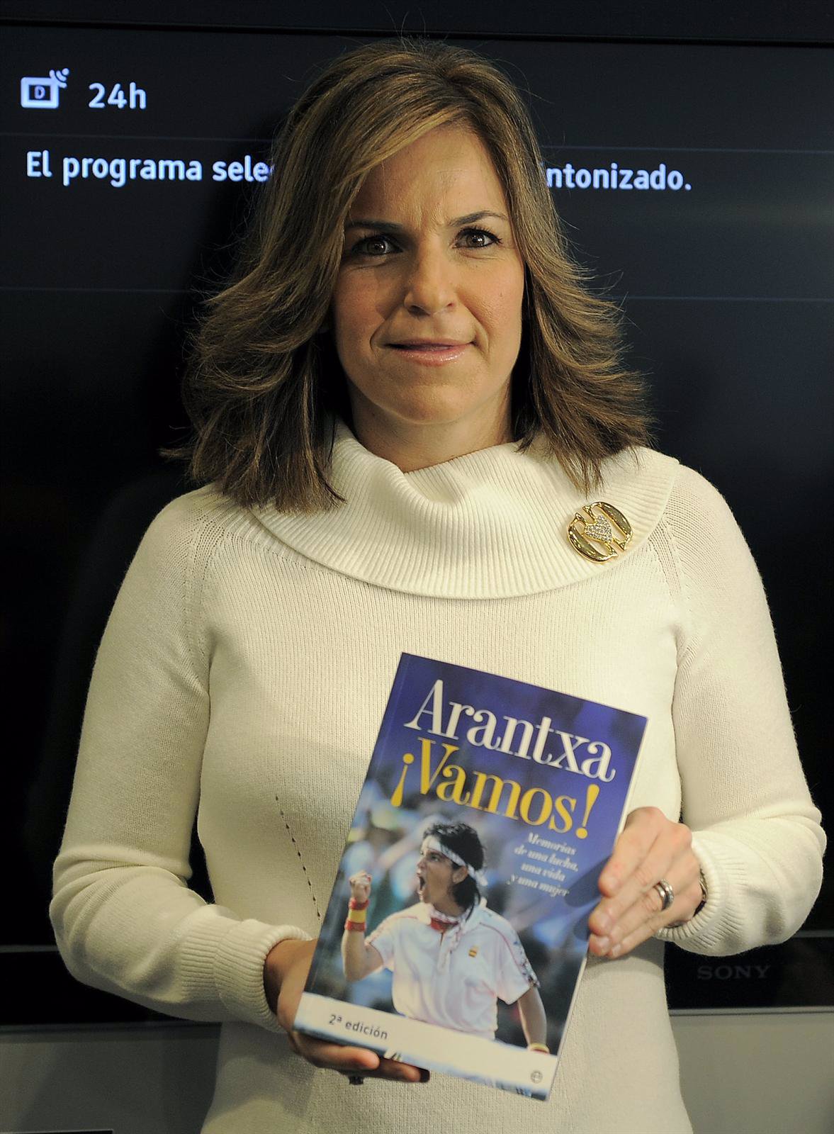 Arantxa Sánchez Vicario En La Presentación De Sus Memorias