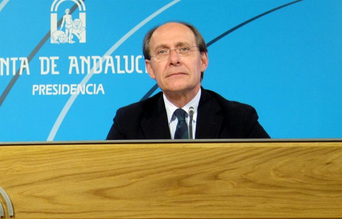 El Consejero De Medio Ambiente En Rueda De Prensa Del Consejo De Gobierno