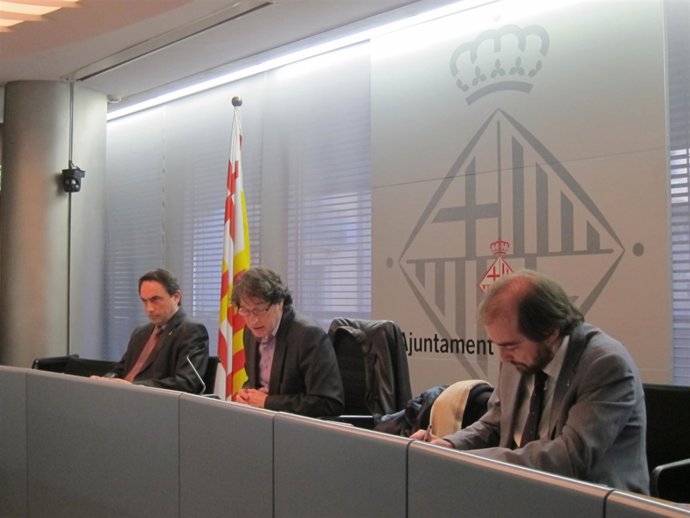 Teniente De Alcalde J.Ciurana Y Concejales J.Portabella (ERC) G.Ardanyuy (Educ.)