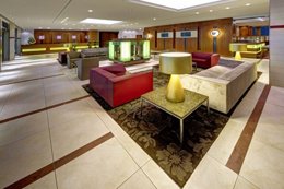 Lobby Del Hotel Hilton Garden Inn De Frankfurt