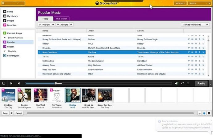 Grooveshark Por Nakanishiakihito CC Flickr