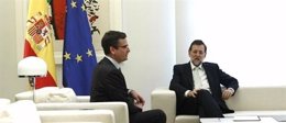 Entrevista Rajoy Y Basagoiti En La Moncloa