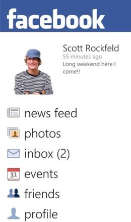 Aplicación De Facebook Para Windows Phone 