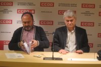 CCOO y UGT valoran el dato como "positivo" pero dicen que se produce porque "el consumo está arruinado"