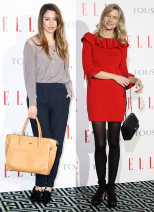 Montaje De Blanca Suárez Y María León En La Fiesta De 'Elle'