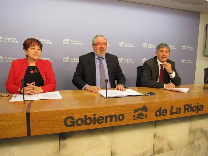 Nieto, Corral Y Corcuera En Rueda De Prensa