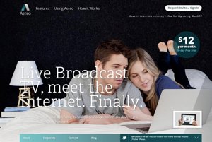 Página Web Aereo.Com