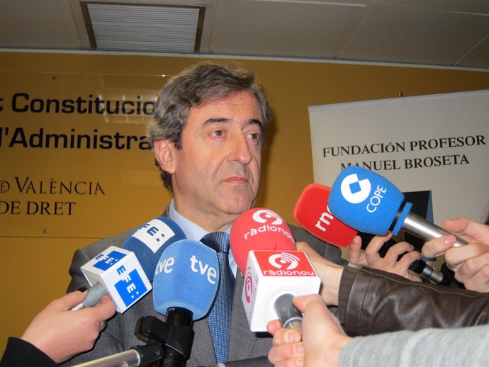 El Fiscal Jefe De La Audiencia Nacional, Javier Zaragoza, Ante Los Medios