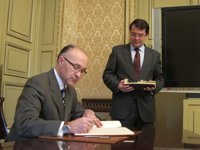 Ruiz Medrano aboga por modernizar el tren en Salamanca hasta que la crisis permita la llegada de la Alta Velocidad