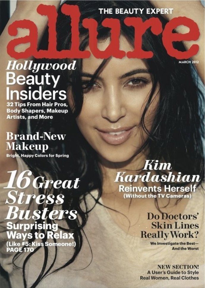 Kim Kardashian Para Allure