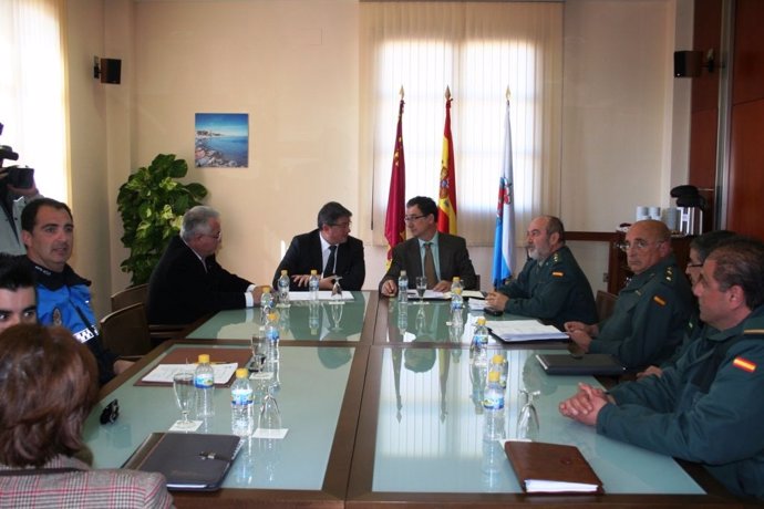 Reunión Entre El Delegado De Gobierno Y El Alcalde De Los Alcázares