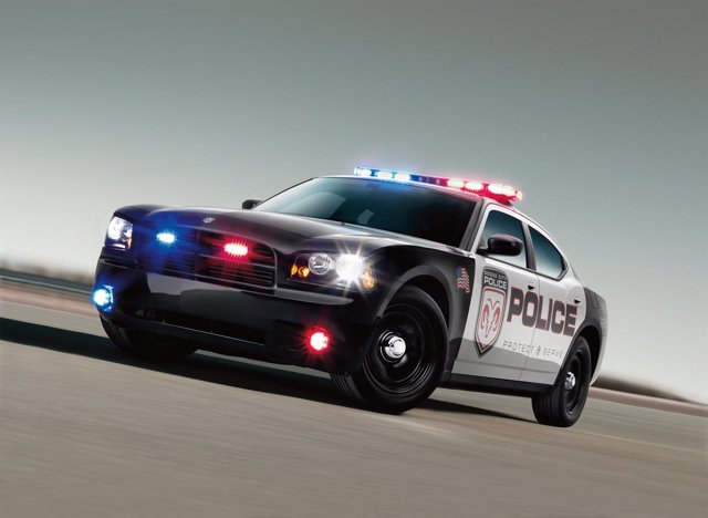 Dodge Charger De Policía En Estados Unidos