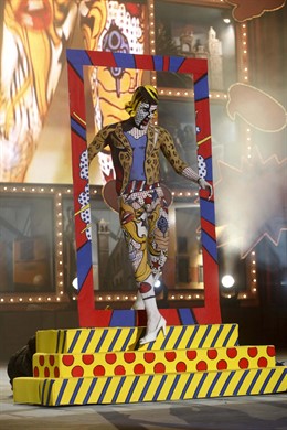 Primer Premio De Maquillaje Corporal Del Carnaval Del Cómic 