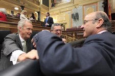 De Guindos, Gallardón Y Pedro Morenés En El Congreso