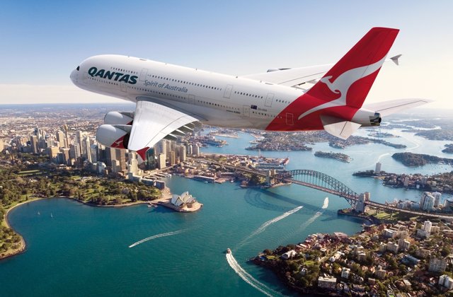 Avión De Qantas