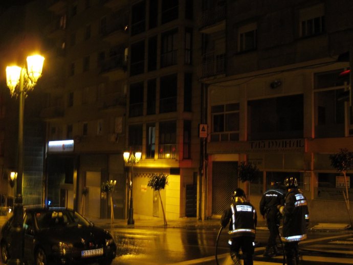 Incendio en una vivienda en Vigo