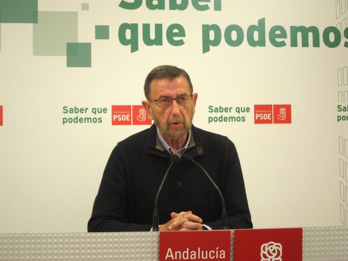 El Presidente De La Comisión Gestora Del PSOE De Sevilla, Manuel Gracia