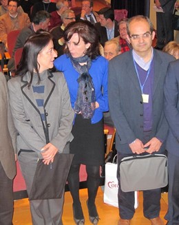 Salinas Habla Con Ceballos En Presencia De Márquez Al Inicio De Las Jornadas